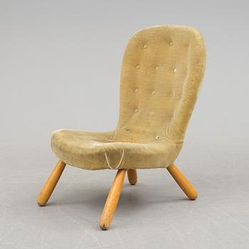 PHILIP ARCTANDER, tillskriven. Fåtölj, "Clam Chair" / "Muslinge", 1900-talets mitt.