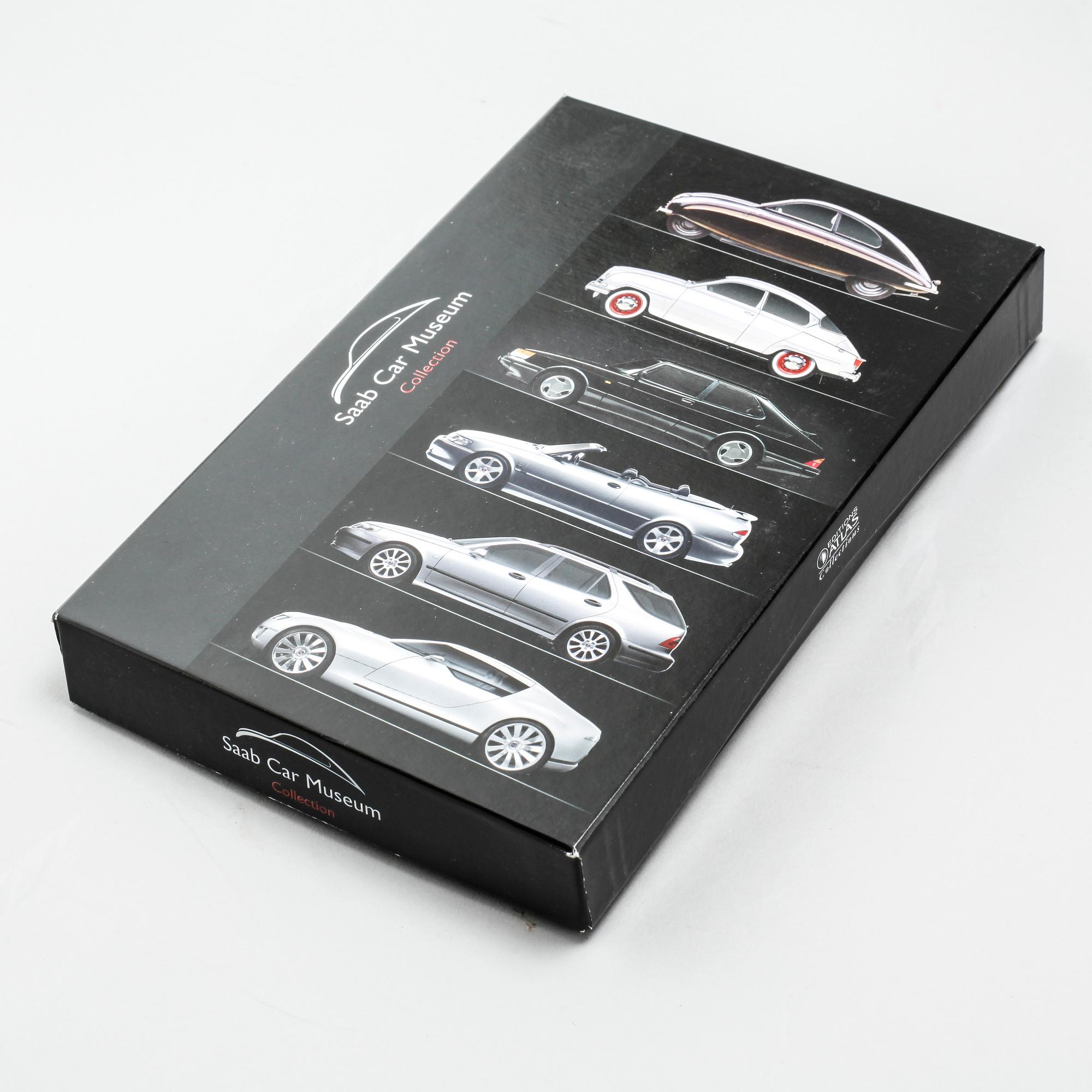 A SAAB Car Museum Collection, 17 pcs, majority 2014.