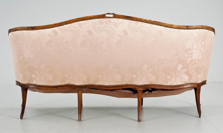 SOFFA, Louis XV-stil, 1900-tal.