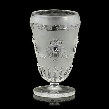 VAS, pressglas, Edwin Ollers, Elme Glasbruk, omkring 1930.