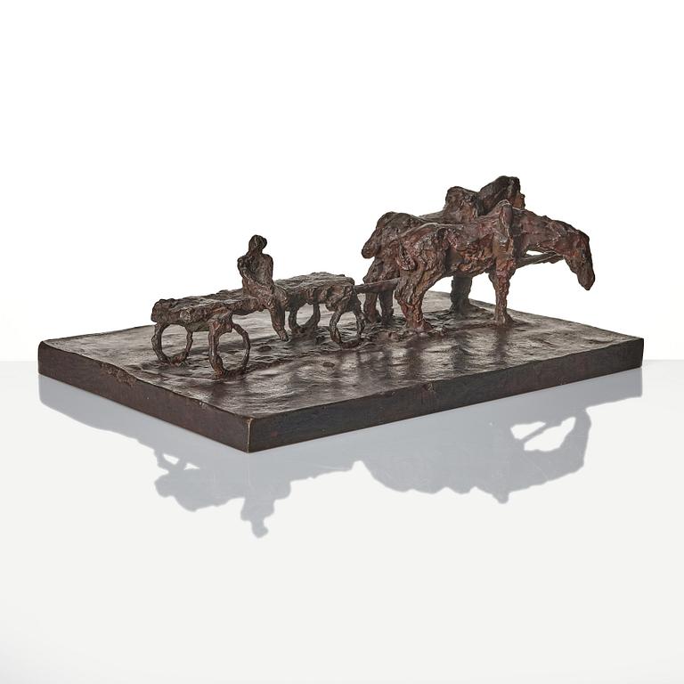 "Hästar och vagn".