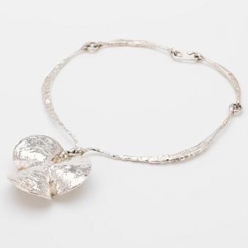 Theresia Hvorslev, Silver necklace, MEMA Lidköping 1974-1975.