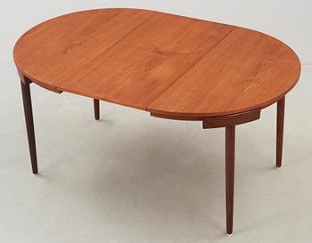 MATBORD OCH STOLAR, 6 st, Hans Olsen, Frem Røjle, Danmark 1950-60-tal.