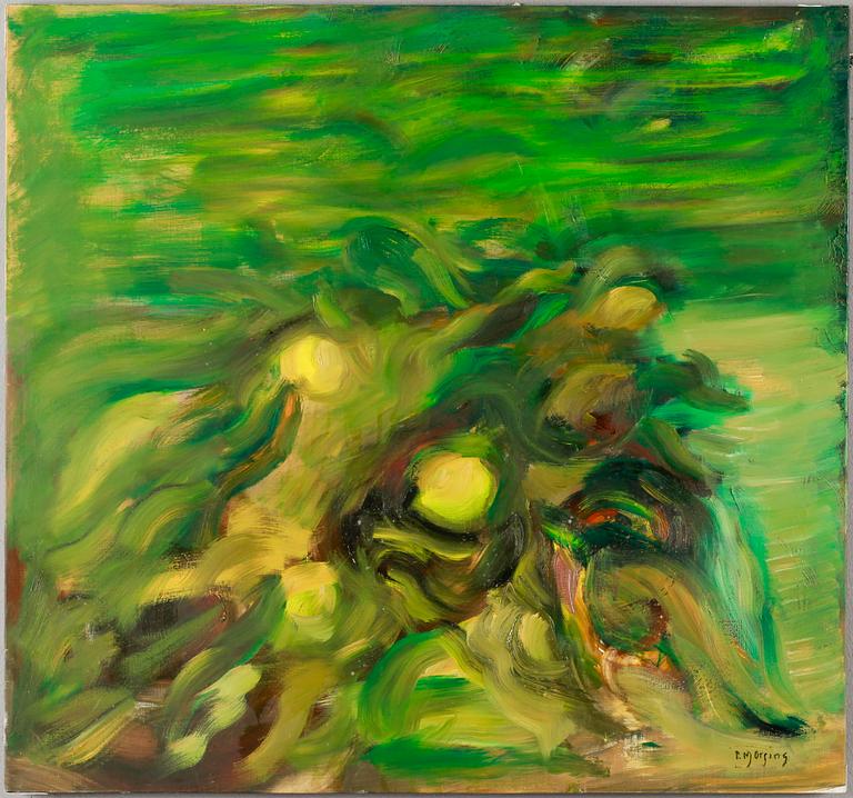 IVAR MORSING, oil on canvas, stamped signature.