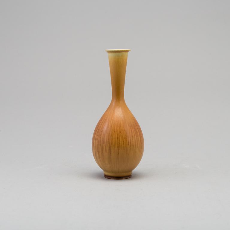 BERNDT FRIBERG, a stoneware vase from Gustavsberg studio, signed.