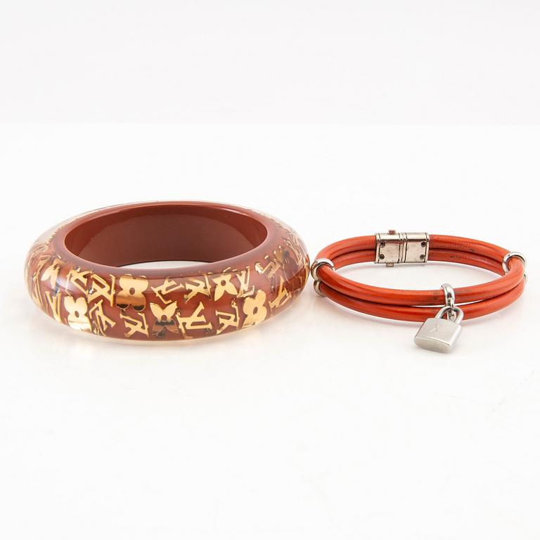 Louis Vuitton, Bracelets, 2 pcs.