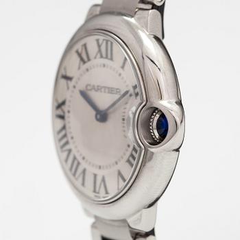 Cartier, Ballon Bleu de Cartier, armbandsur, 36 mm.