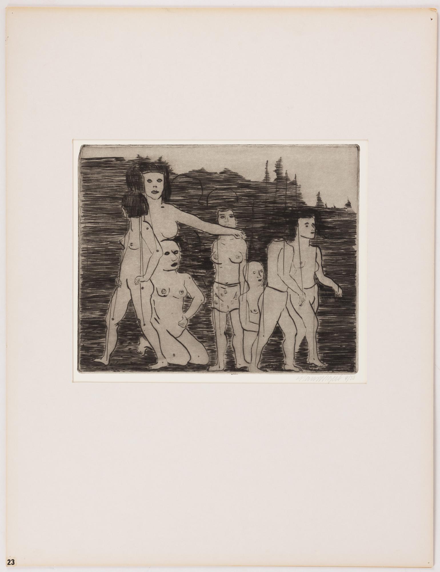 Hans Wigert, Female Figures.