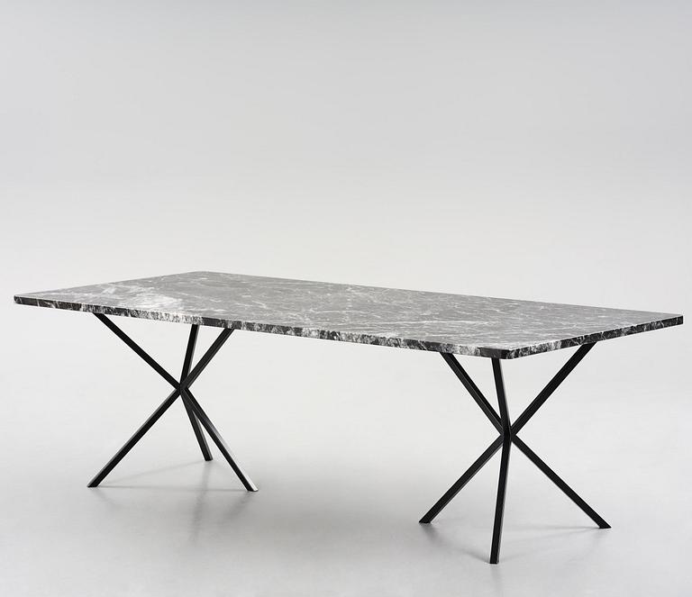 Per Söderberg, matbord, "NEB Dining Table", No Early Birds, Stockholm, 2022.