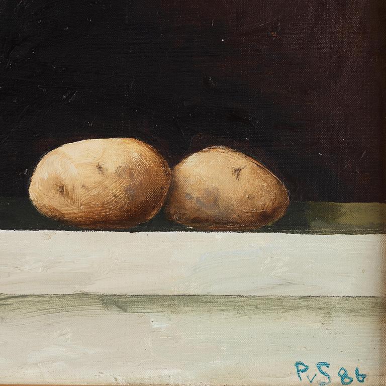 Philip von Schantz, Still Life with Potatoes.