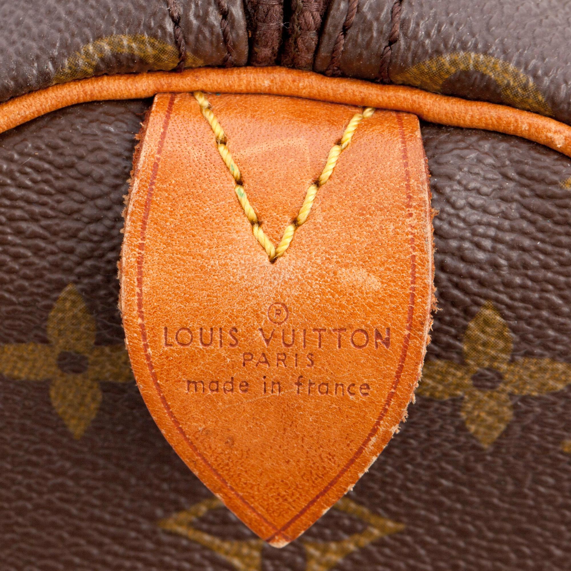 LOUIS VUITTON, a monogram canvas weekendbag, "Keepall  45".