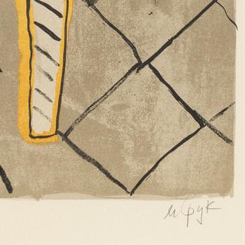 Madeleine Pyk, lithograph in colours, signed 1978/5000.