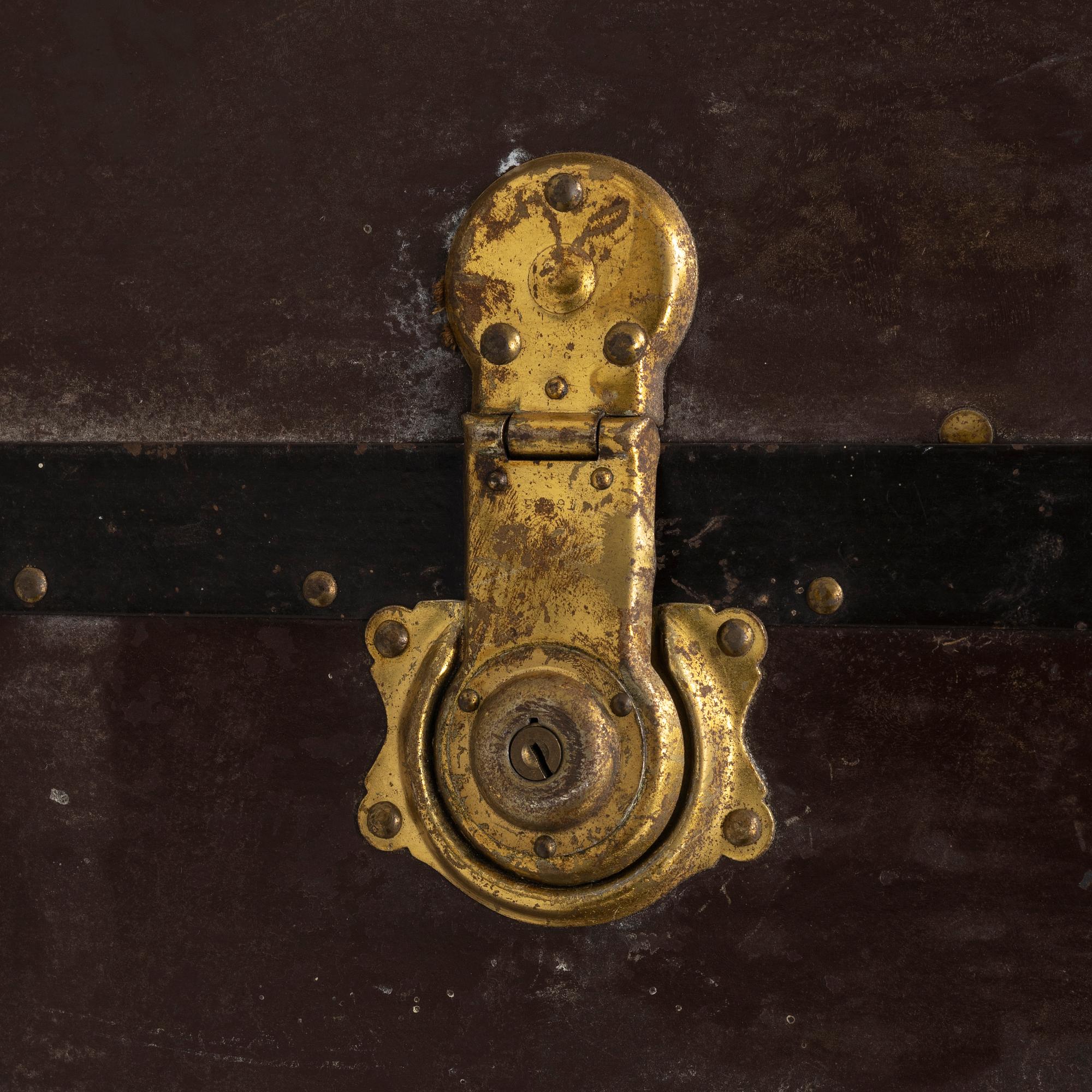 Eight parts memorabilia from the Swedish American Line.