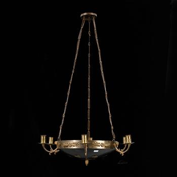 TAKAMPEL, Karl Johan-stil, tidigt 1900-tal. Höjd ca 70 cm.