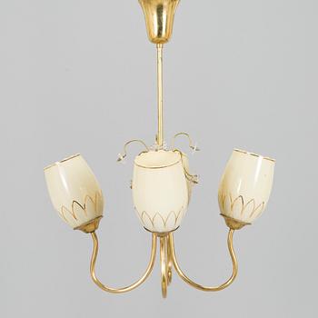 A 1950s 'ER 79/4' ceiling lamp for Itsu.