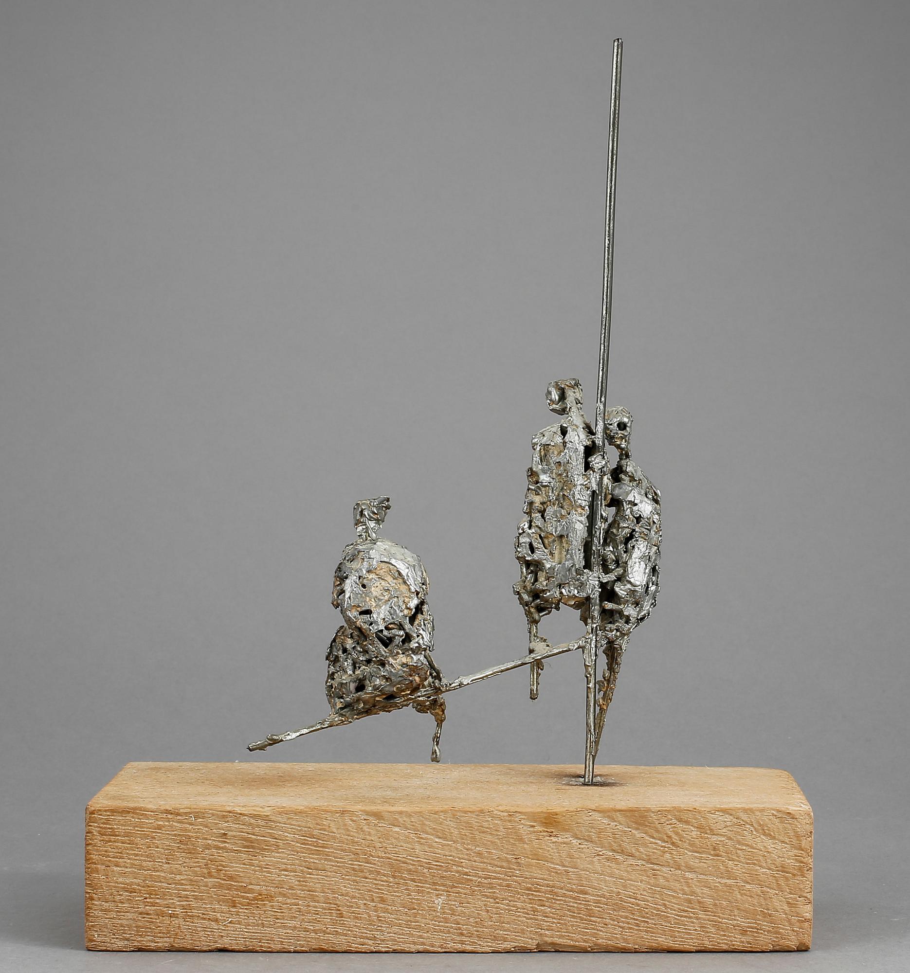 ÅKE LAGERBORG, skulptur, signerad, daterad 1962.