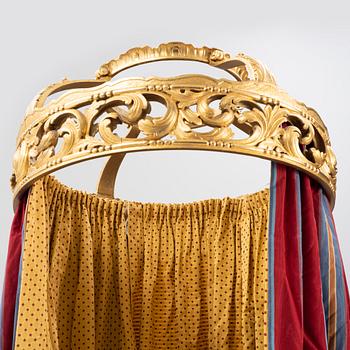 Sänghimmel, Louis XV-stil, 1900-tal.