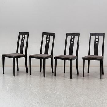 Four late 20th century chairs, Thonet.