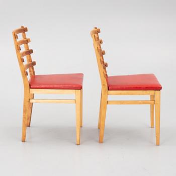Otto Schulz, stolar, ett par, Boet, 1930-40-tal.
