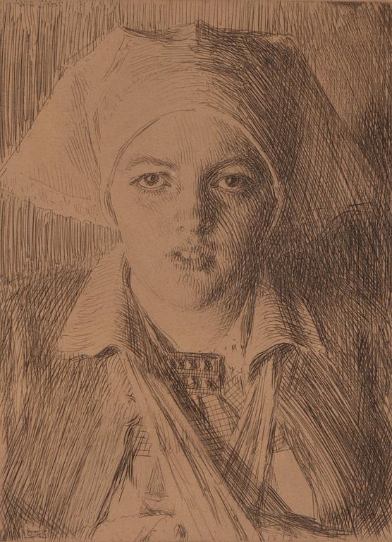 Anders Zorn, "Gulli II".