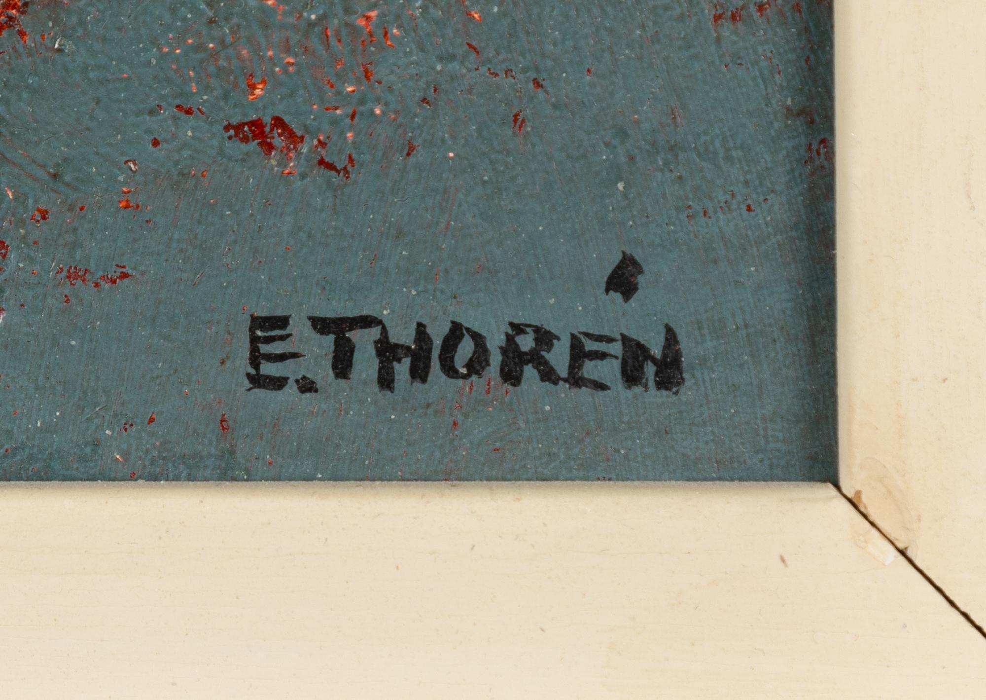 Esaias Thorén, Profil och blad.
