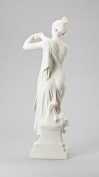 SKULPTUR, parian, Gustafsberg 1904.