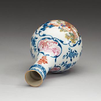 A famille rose vase, Qing dynasty, Qianlong (1736-95).
