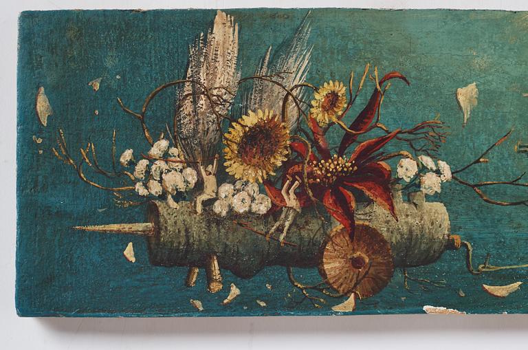 Milić of Mačva, oil on panel, signed and dated 1968.