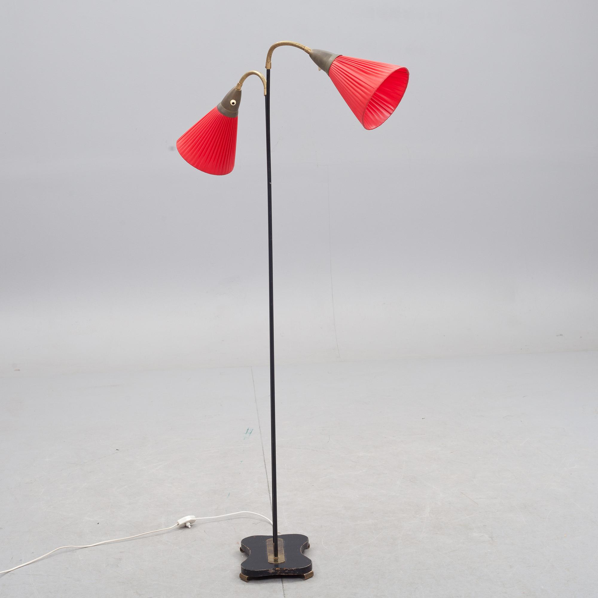 GOLVLAMPA, 1950-tal.