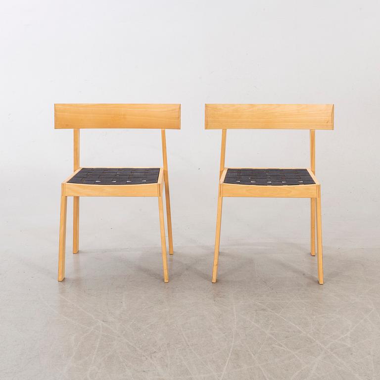 A pair of 19th century chairs from  Sorø Stolefabrik, Denmark.