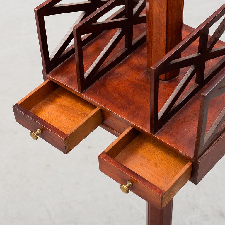 A two light floor lamp, second half of the 20th century.