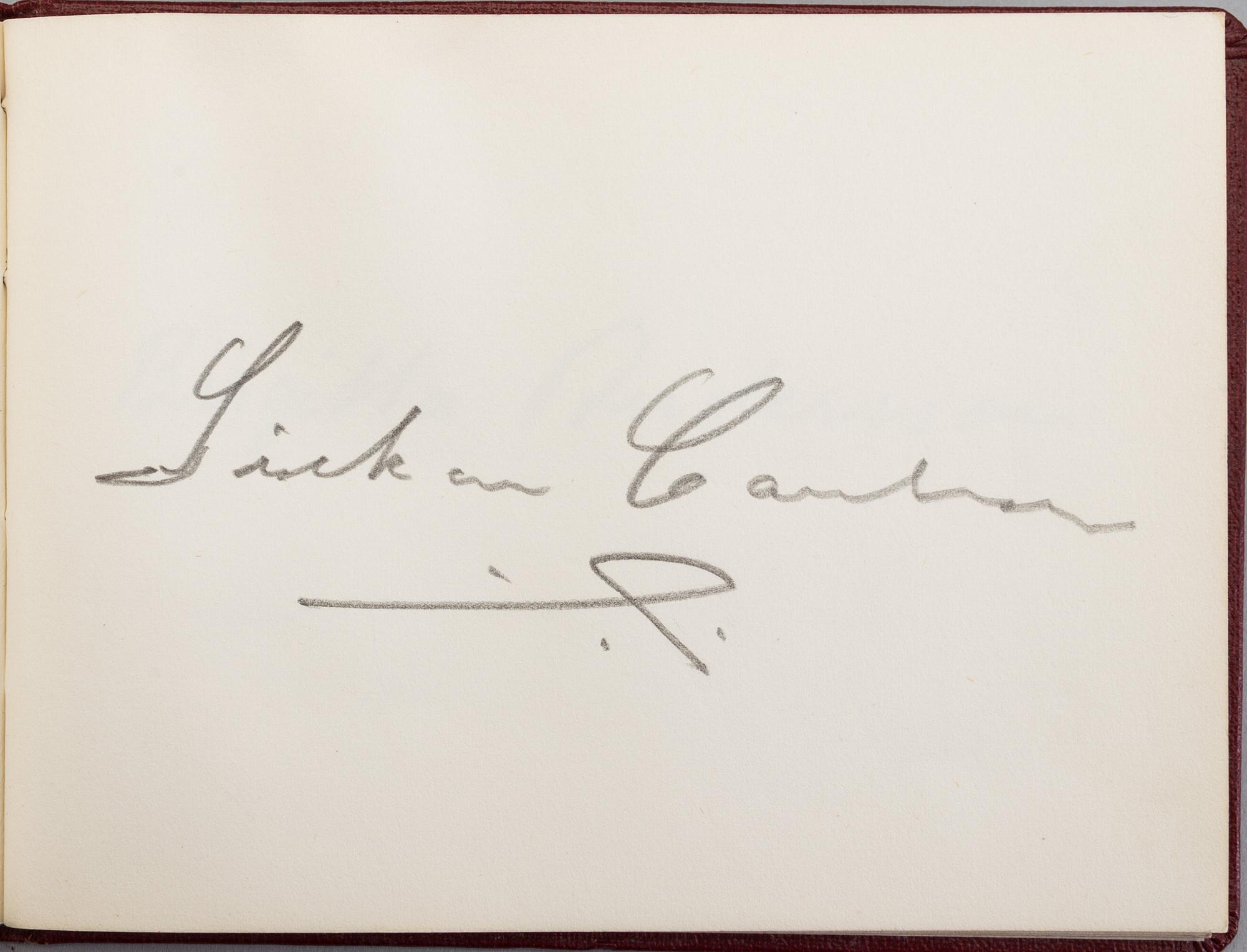 COLLECTION OF AUTOGRAPHS AND PHOTOS, including Swedish actors Bibbi Andersson, Povel Ramel and Sickan Carlsson.