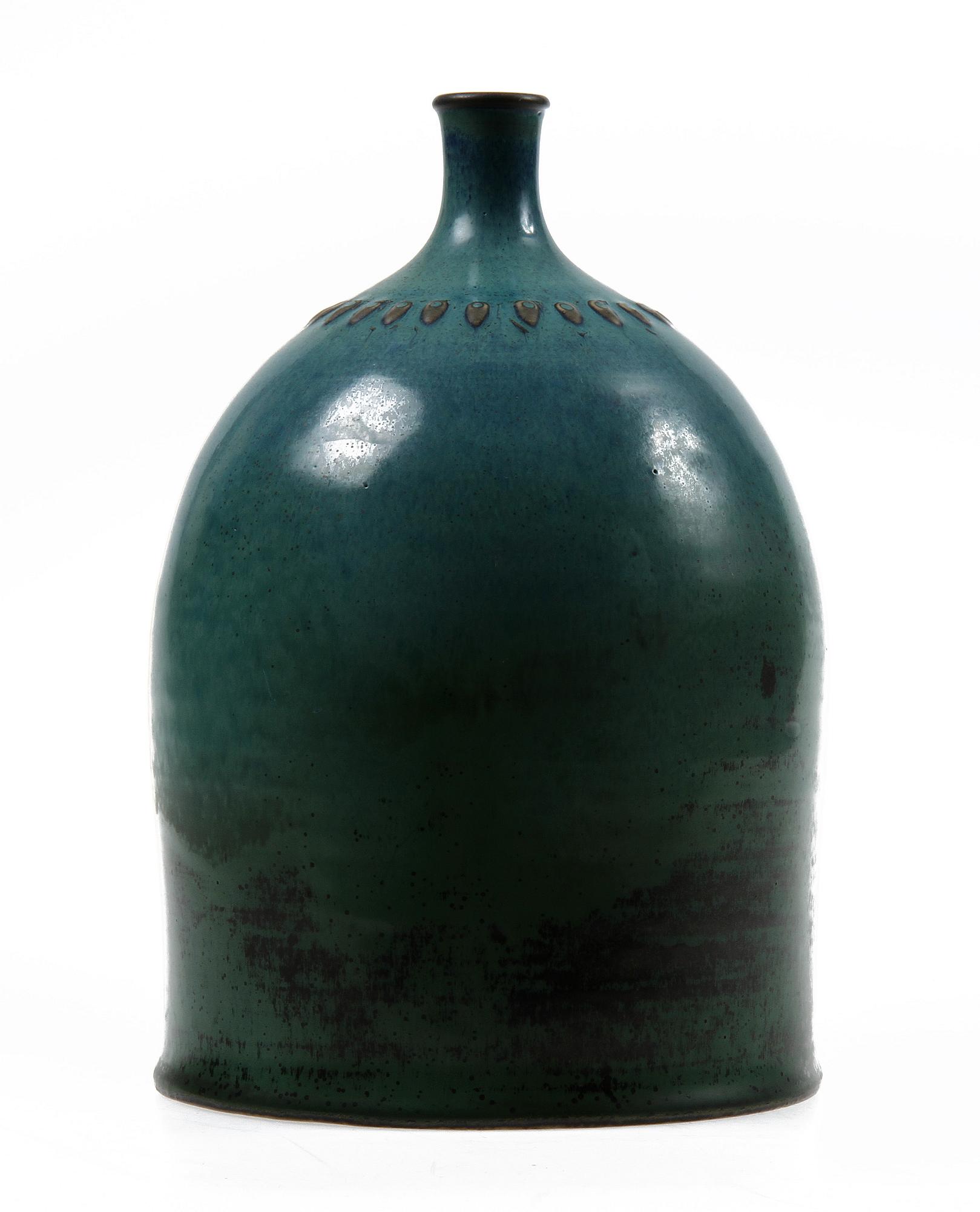 VAS, stengods, Stig Lindberg, Gustavsbergs Studio, sign, 1960-tal.