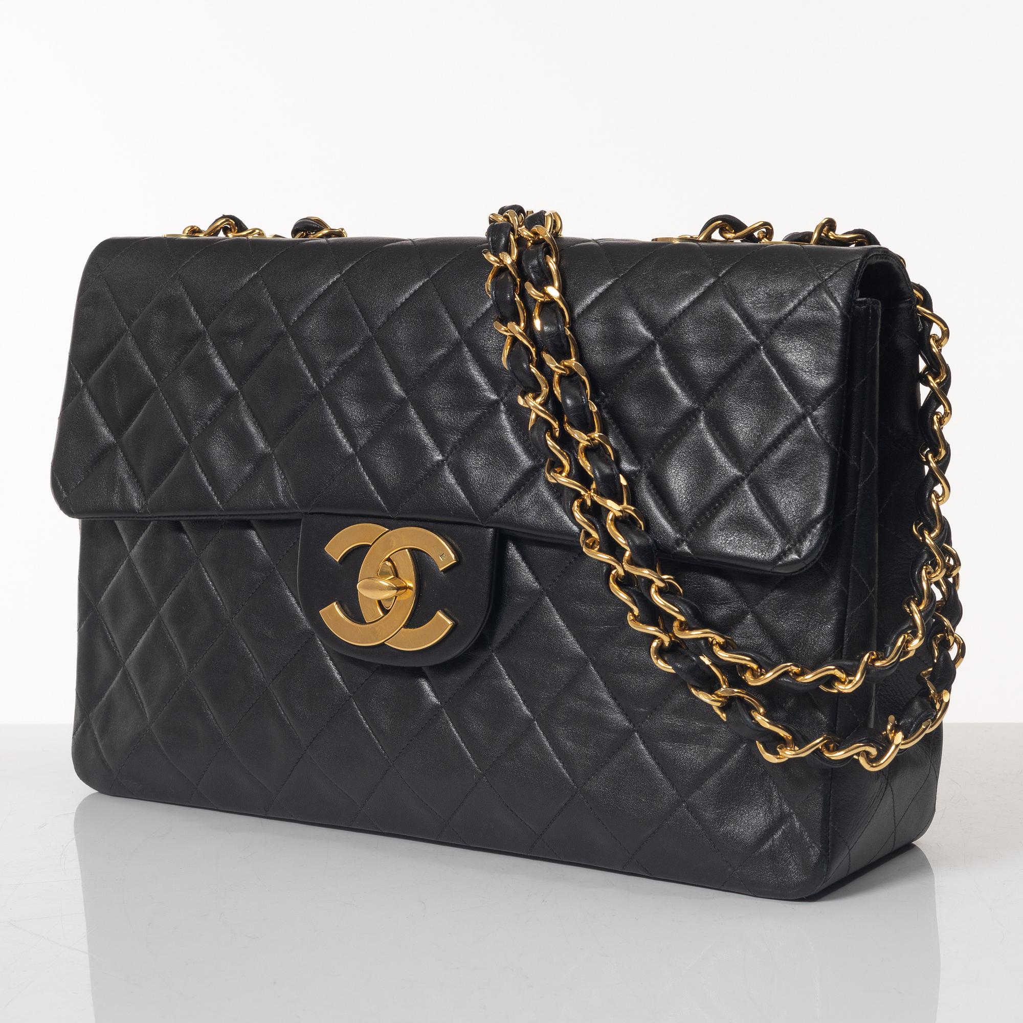 Chanel, väska, "Maxi Single Flap Bag", tidigt 1990-tal.