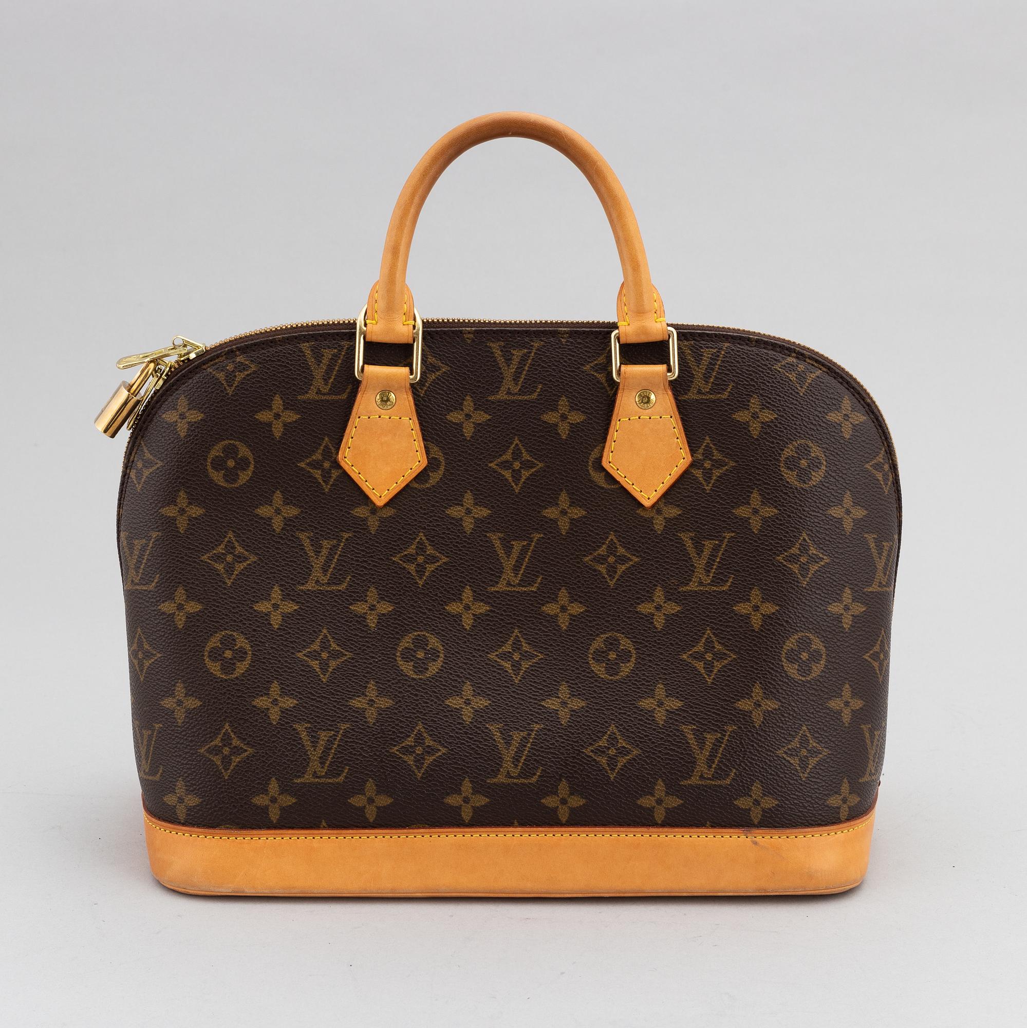 Louis Vuitton, a monogram canvas 'Alma' handbag, 2003.