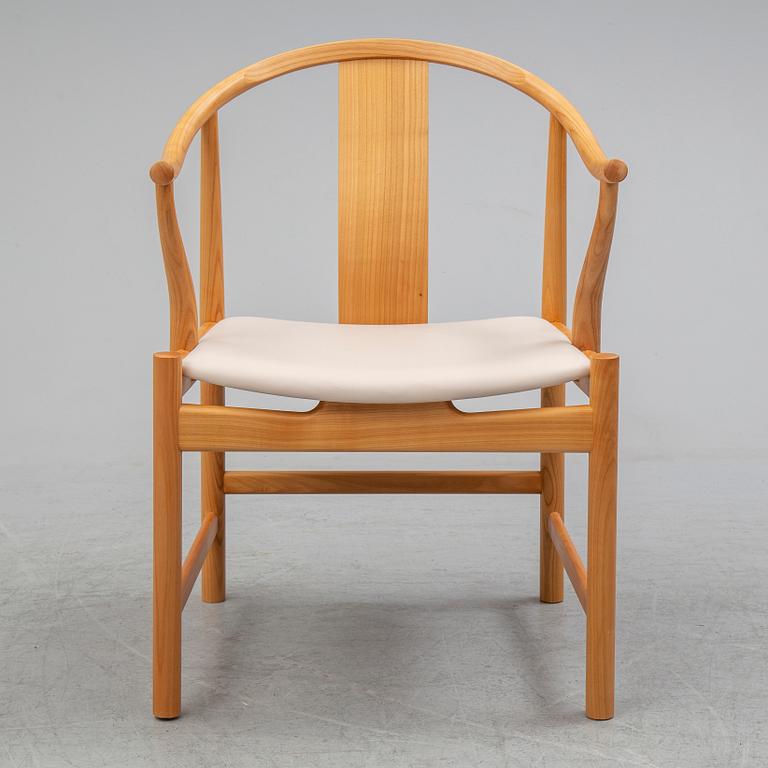 HANS J WEGNER, karmstol, "PP56" Kinastolen, PP Møbler, Danmark.