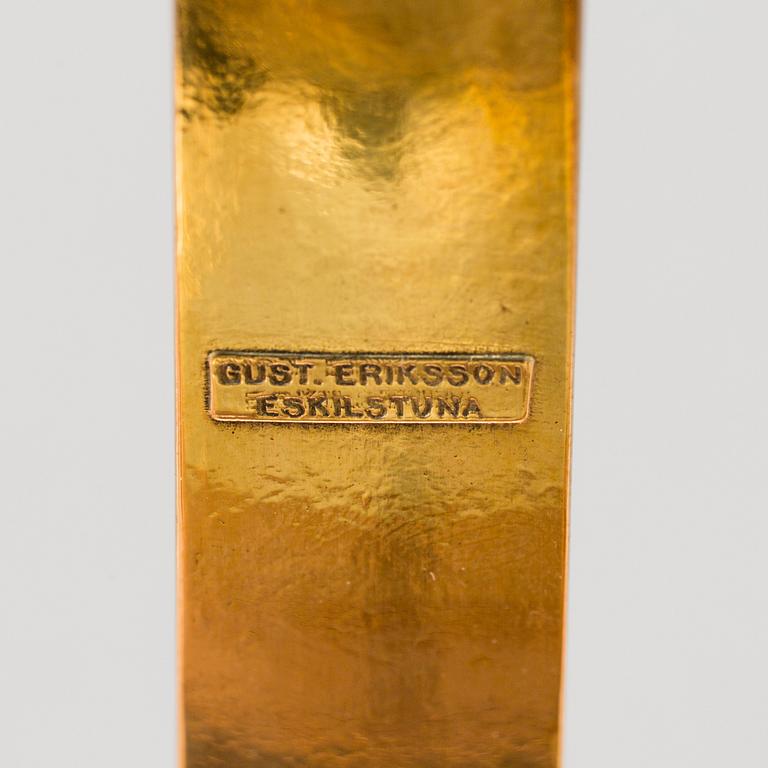 GLÖGGRYTA, koppar och mässing, 1900-talets första hälft.