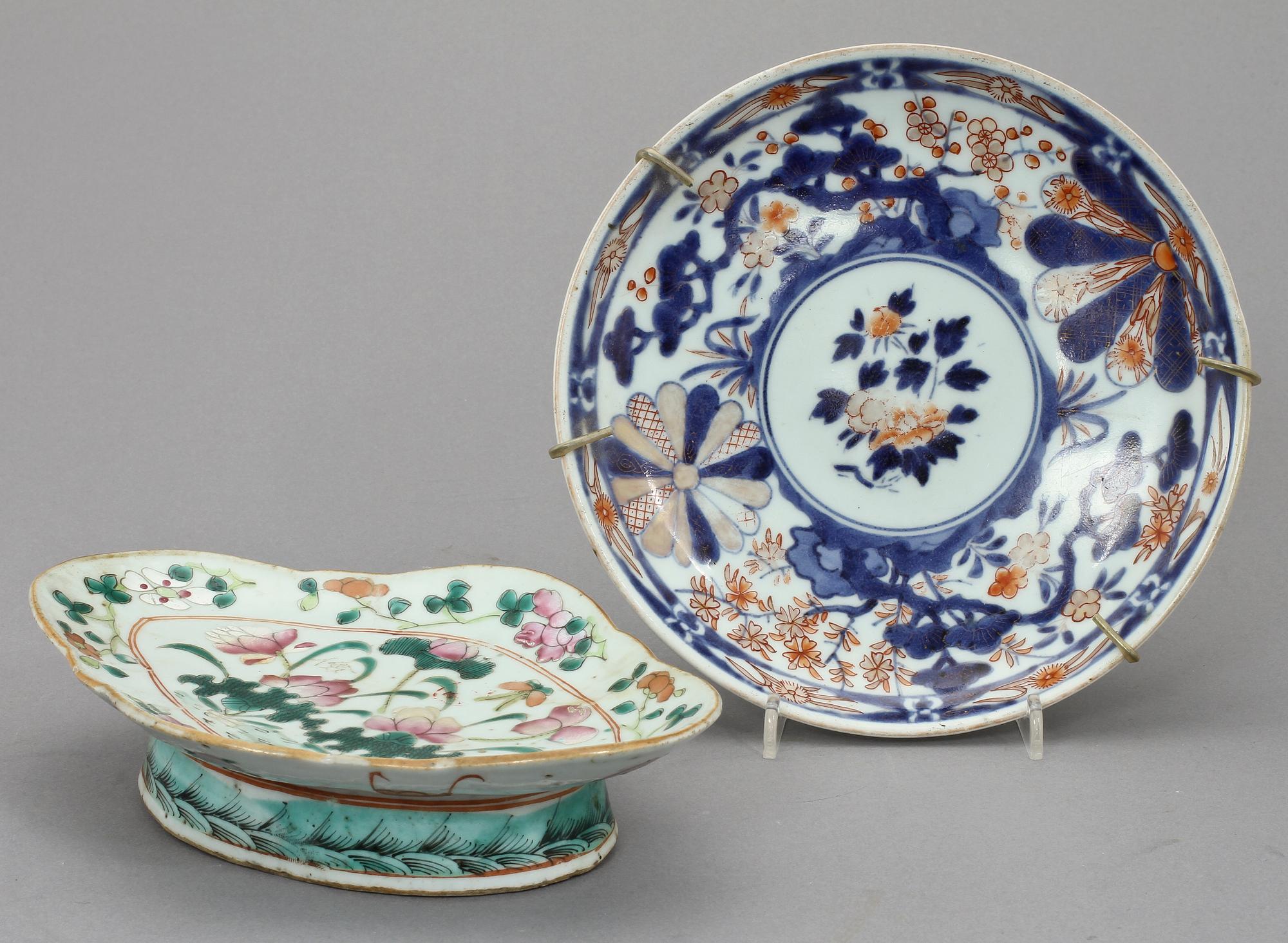 PARTI PORSLIN, 6 st, porslin, Kina, 1700 - 1900-tal.