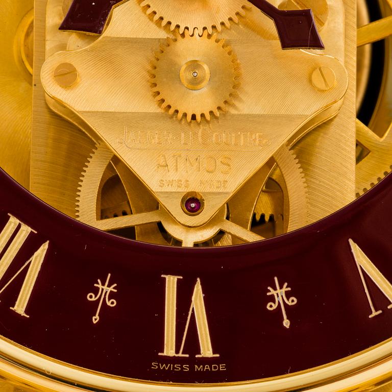 JAEGER-LeCOULTRE, ATMOS, bordsur, 22,5 x 19,5 x 16 cm,