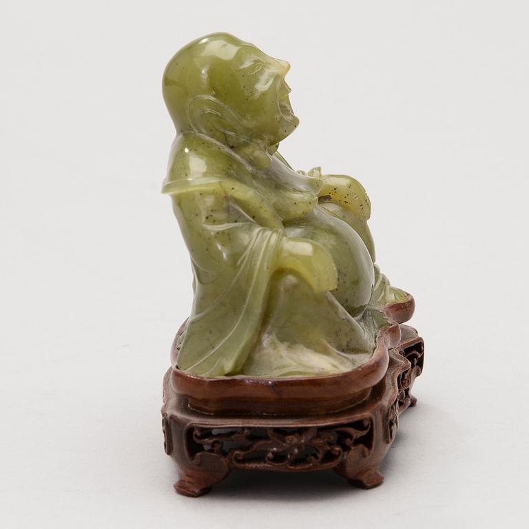 A Bowenite Buddha Figurine.