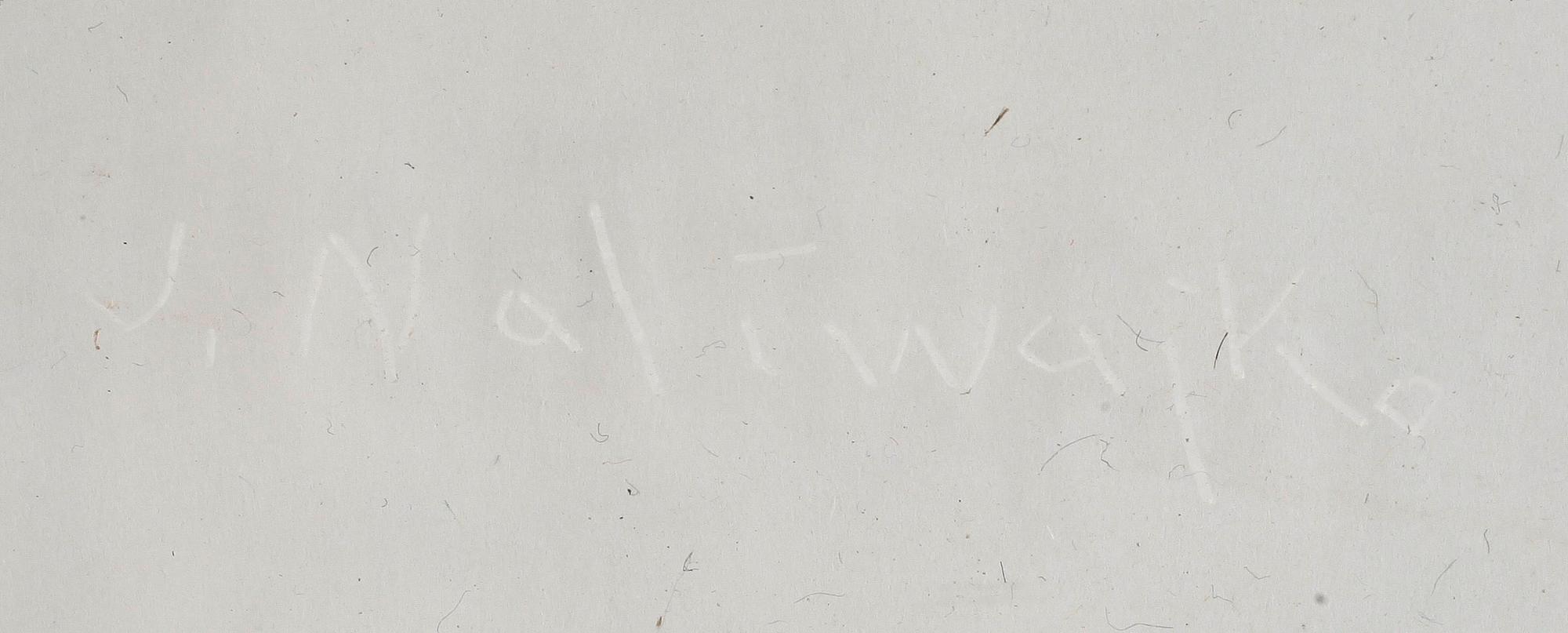JAN NALIWAJKO, skulptur, sign.