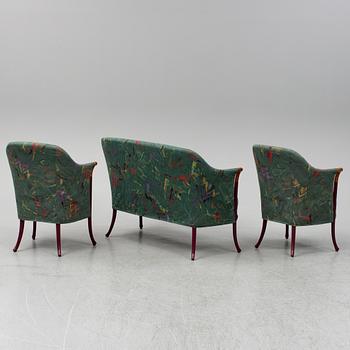UMBERTO ASNAGO, a sofa, two armchairs and a table, 'Progetti', Italy.