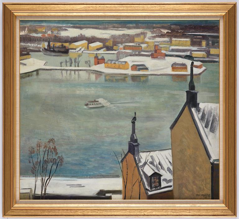 Max Marcus, "Kastellholmen, vinter".
