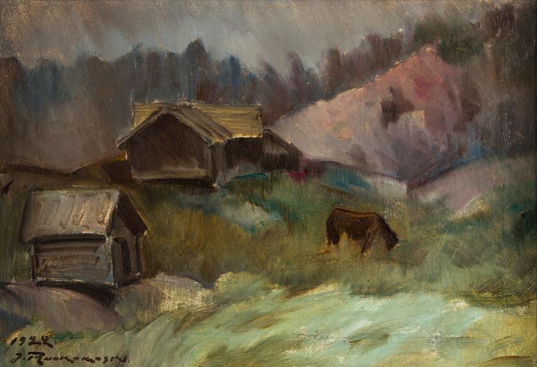 Jalmari Ruokokoski, Maalaismaisema.