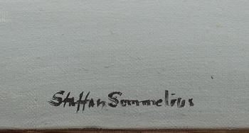 STAFFAN SOMMELIUS, olja på duk, signerad.