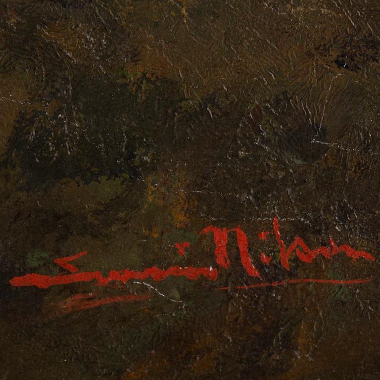 SEVERIN NILSON, olja på duk, signerad.