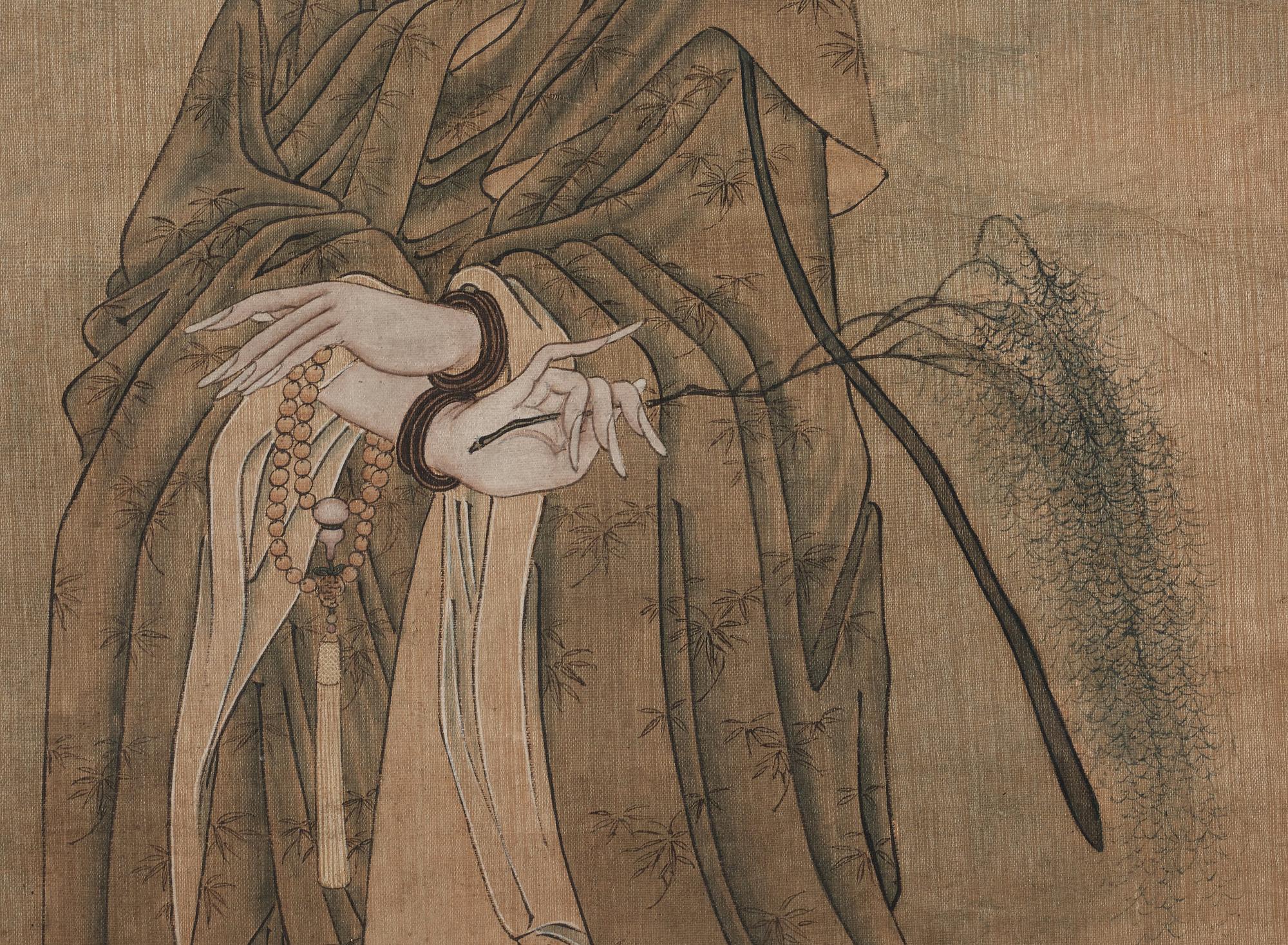 RULLMÅLNING, Korea, Joseondynastin, sent 1800-tal.