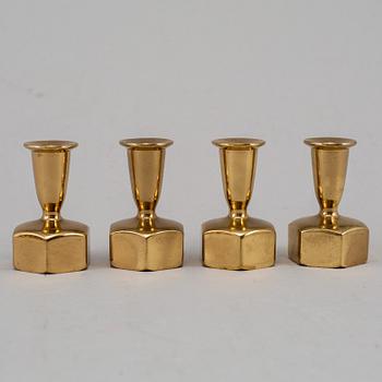 HANS-AGNE JAKOBSSON,  22 brass candle sticks.