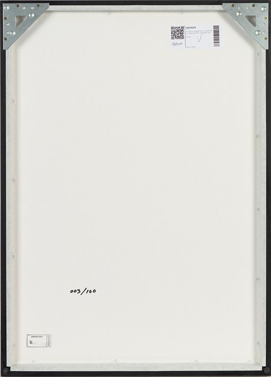 Ulf Rollof, pigment print, signerad och daterad 2013. Ed 003/100.