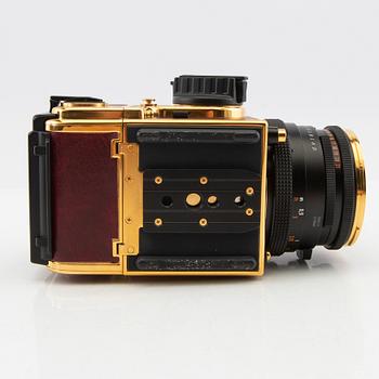 Hasselblad, Kamera, Golden Supreme 503CW jubileumsutgåva numrerad 261/500 1998.